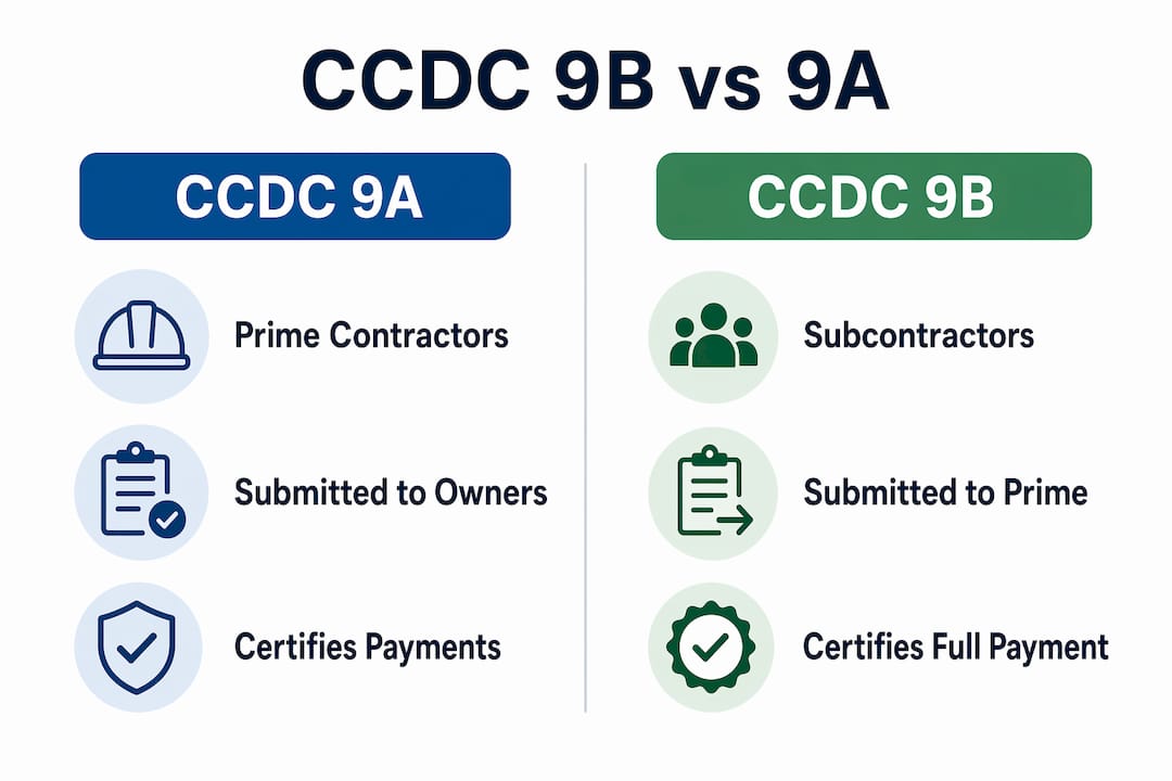 Comparison infographic of CCDC 9B and CCDC 9A forms