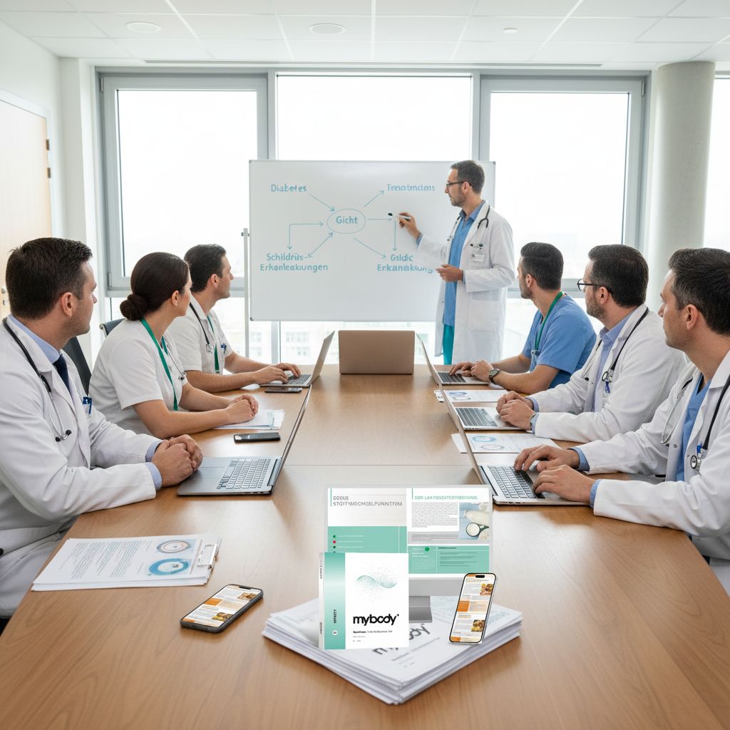 ärzteteam Stoffwechselbesprechung