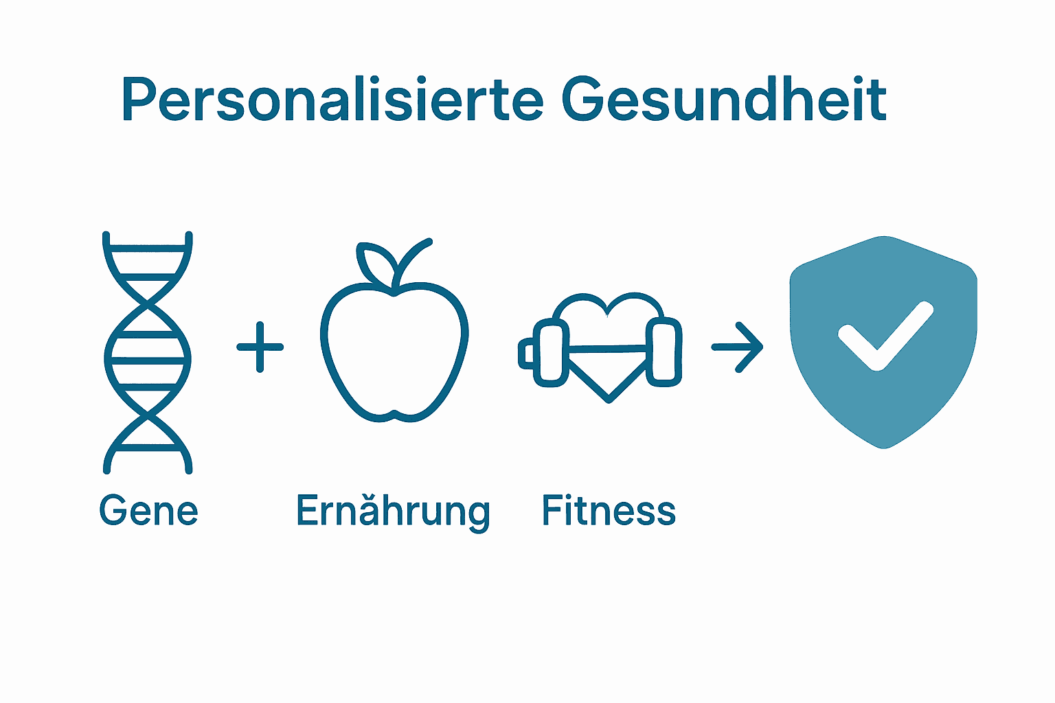 Infografik: Wie Gene Ernährung und Fitness steuern