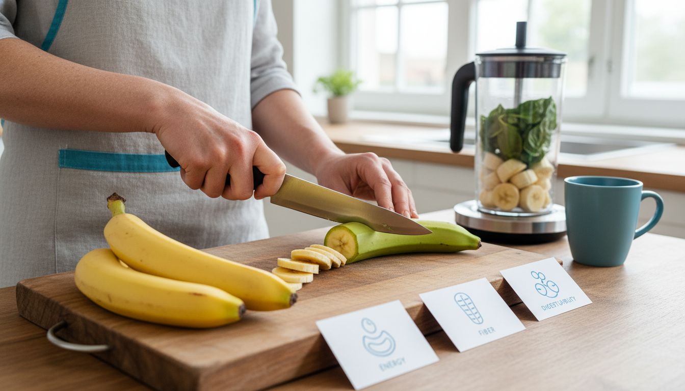 Banane reif unreif Alltag