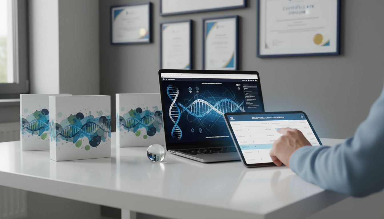 Gentest Pakete Auswahl