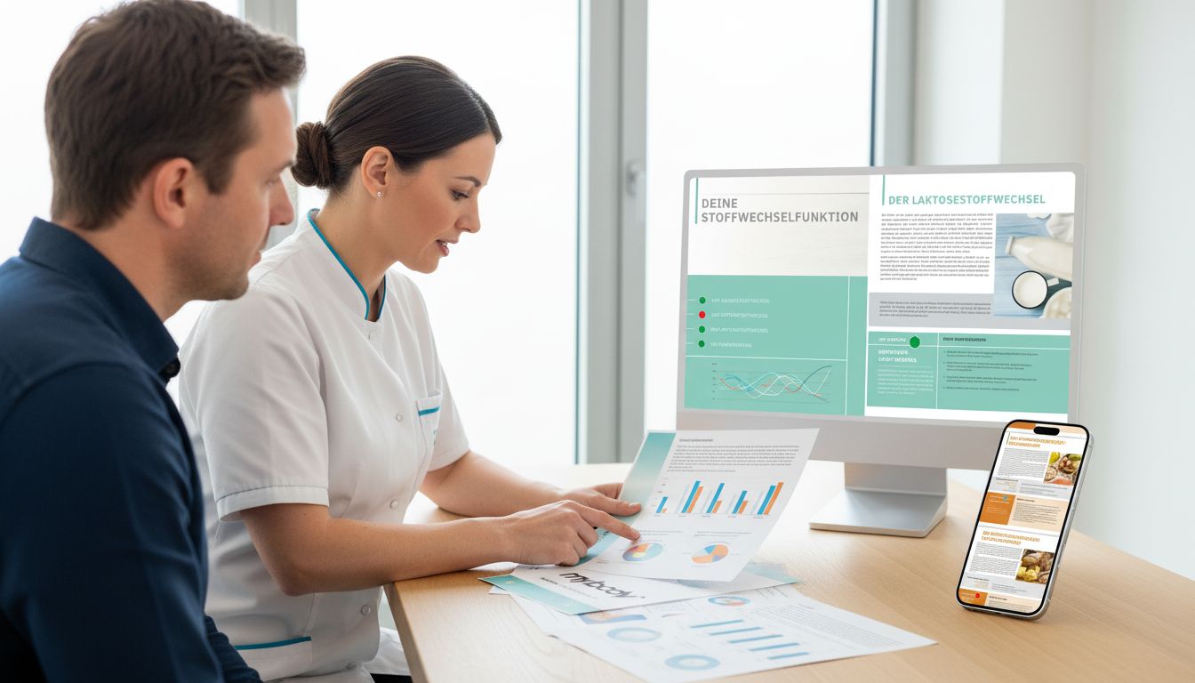 Stoffwechselberatung Arztgespräch modern