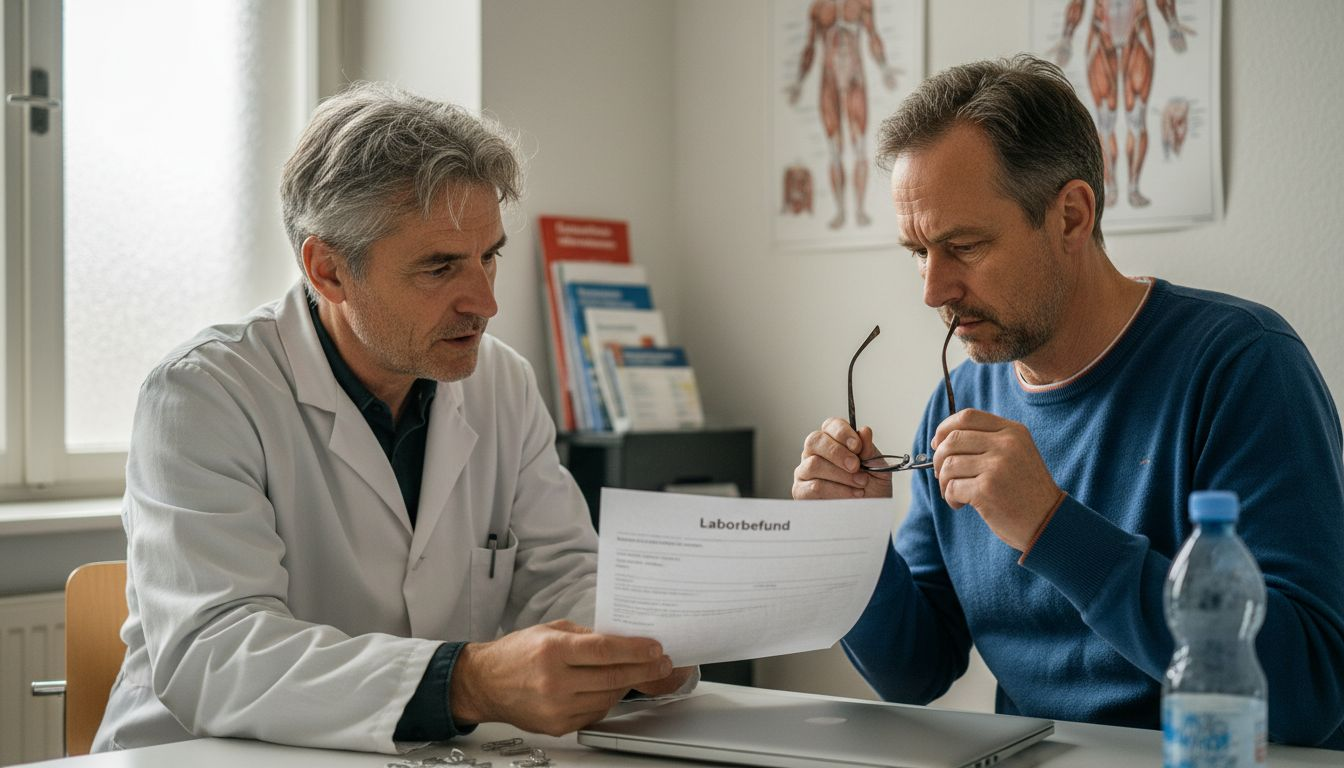 Il medico informa il paziente sui possibili effetti di una carenza di minerali e fornisce consigli su come evitarla.