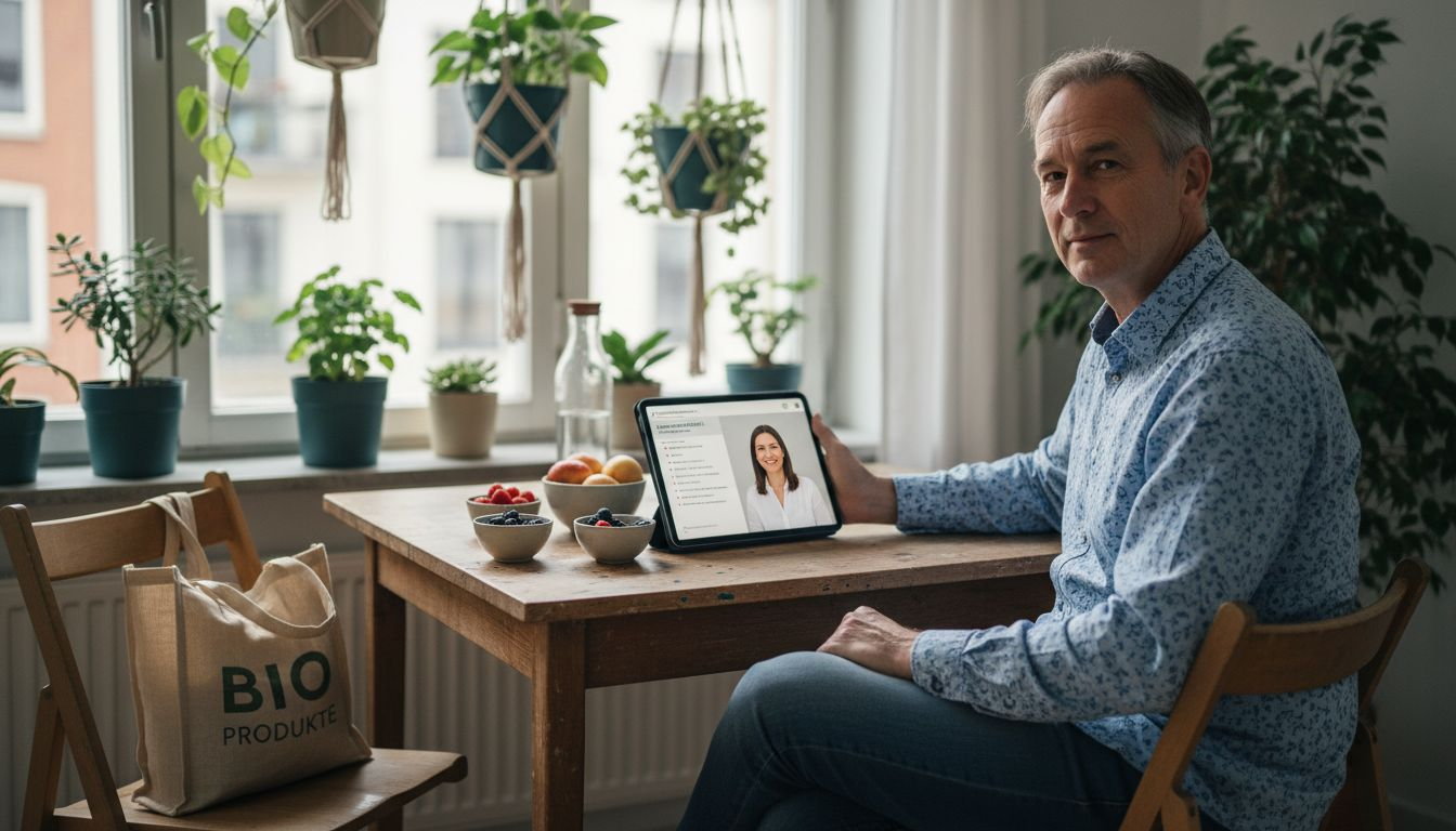 Individuelle Ernährungsunterstützung für den Alltag zu Hause