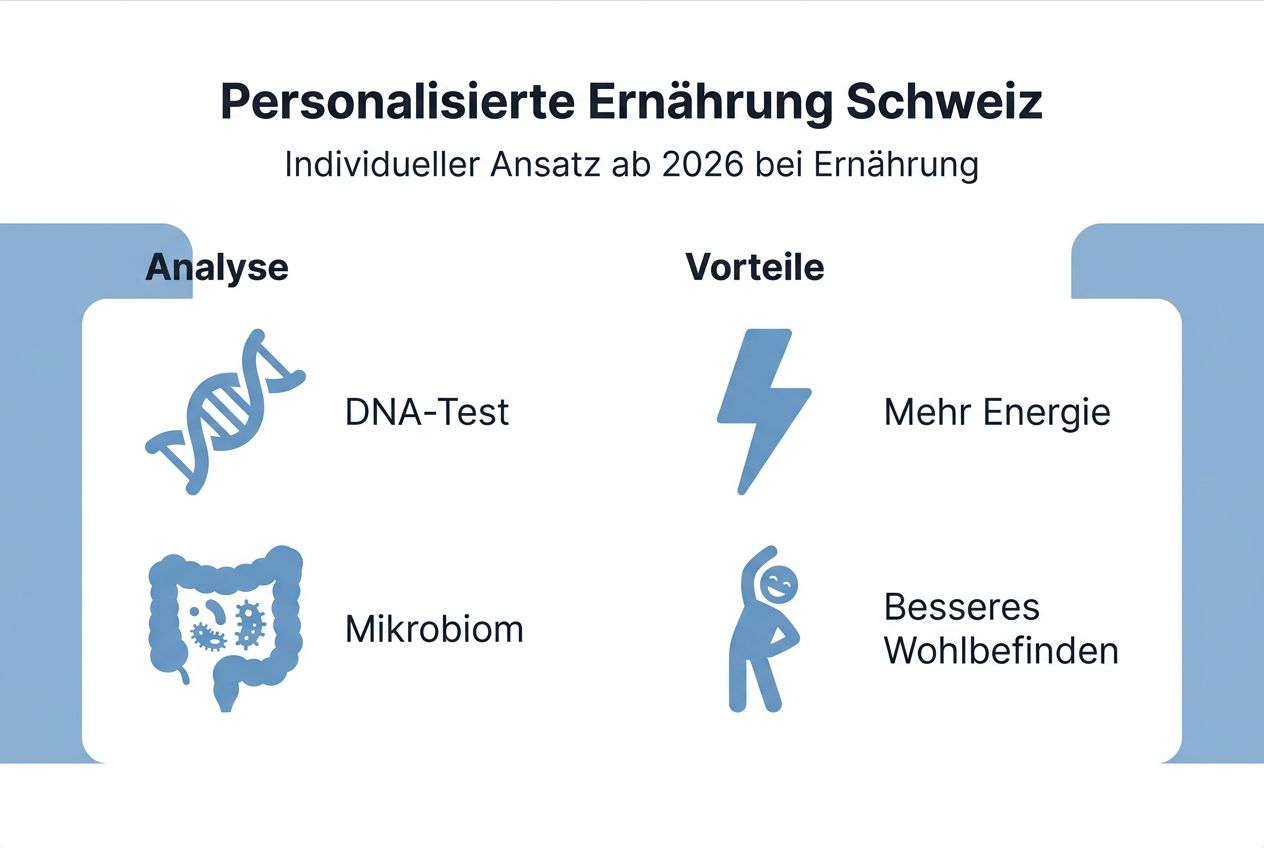 Infographic: The most important areas of personalized nutrition