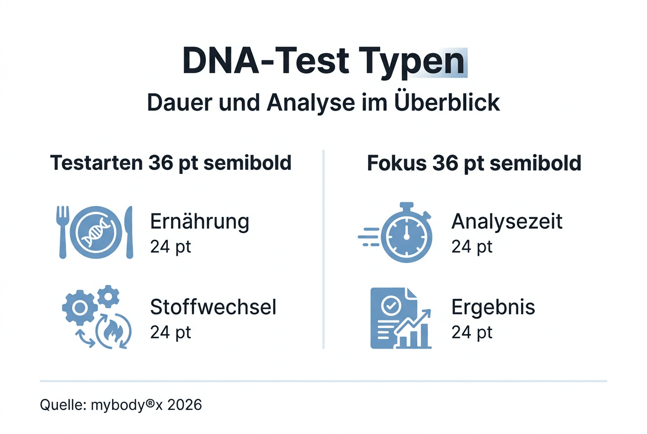 Panoramica: Diverse tipologie di test del DNA e la loro valutazione