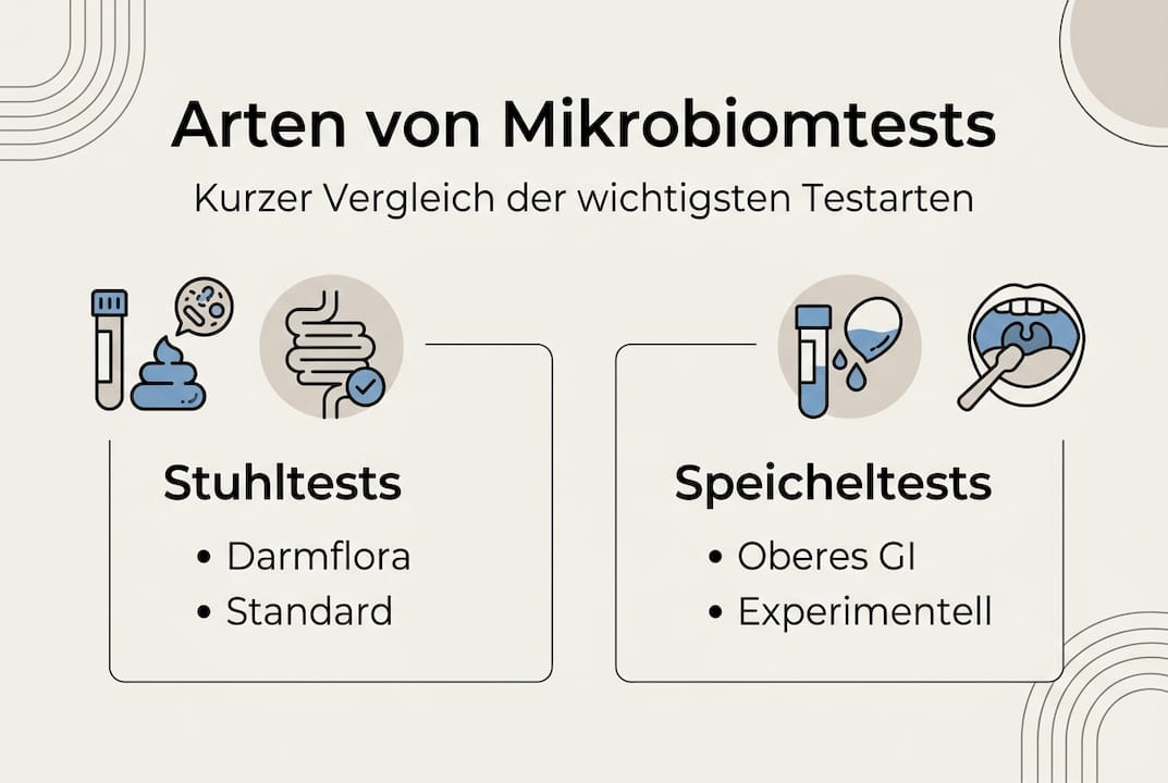Übersicht: Verschiedene Mikrobiom-Tests im Vergleich