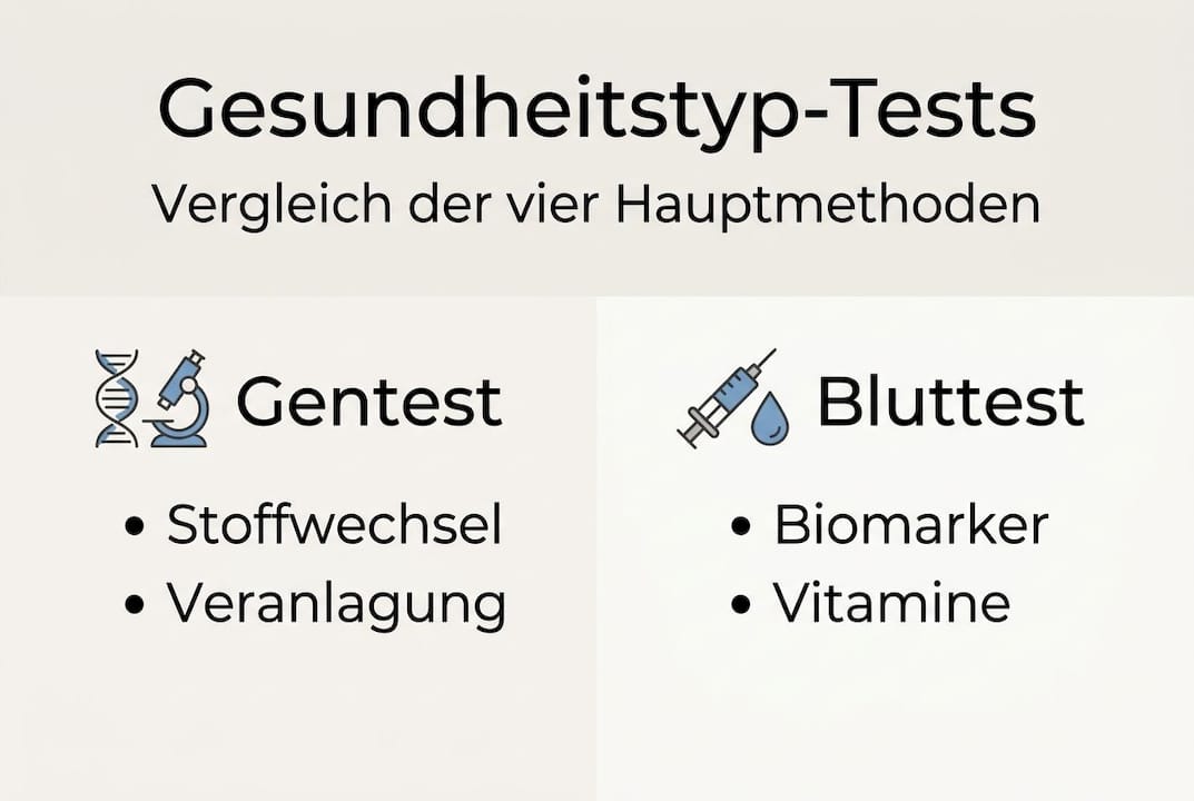 Übersicht: Methoden der Gen- und Blutuntersuchung auf einen Blick