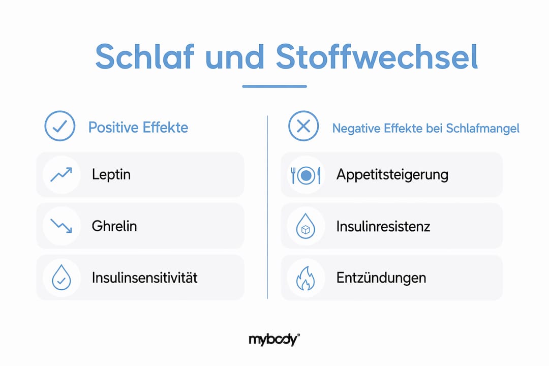 Schlaf und Stoffwechsel: Eine anschauliche Übersicht der Zusammenhänge