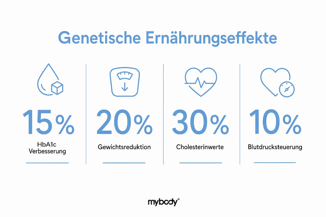 Infografik: Wie wirksam sind Ernährungsempfehlungen basierend auf genetischen Analysen?