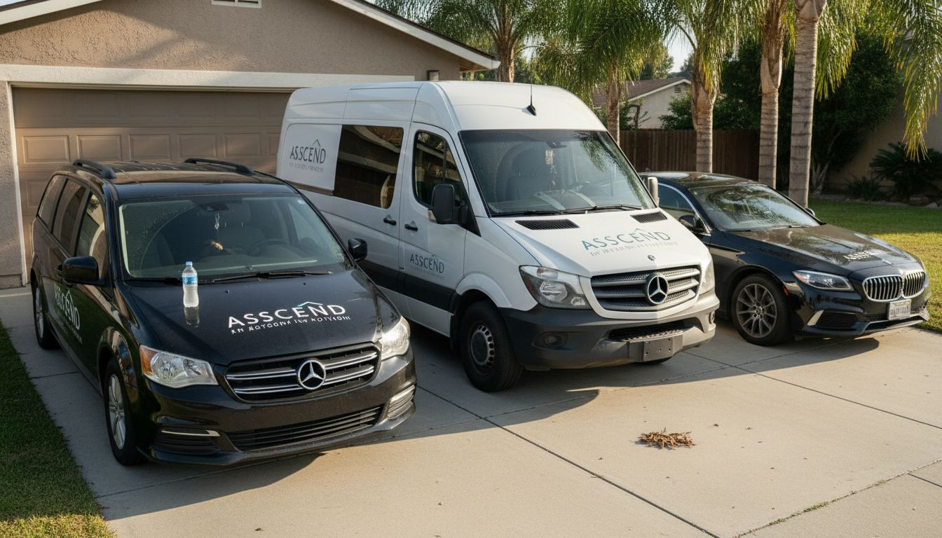 Range of Palm Springs car service vehicles