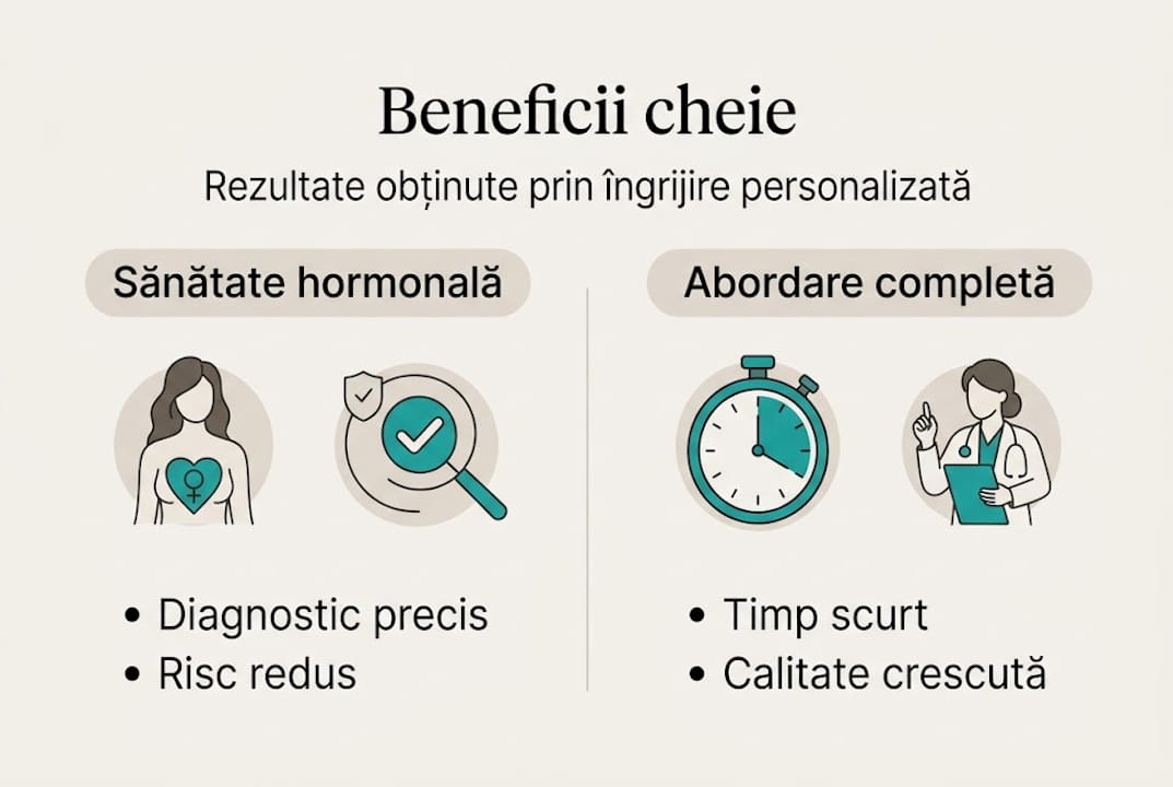 Infografic: Avantajele îngrijirii personalizate pentru femei