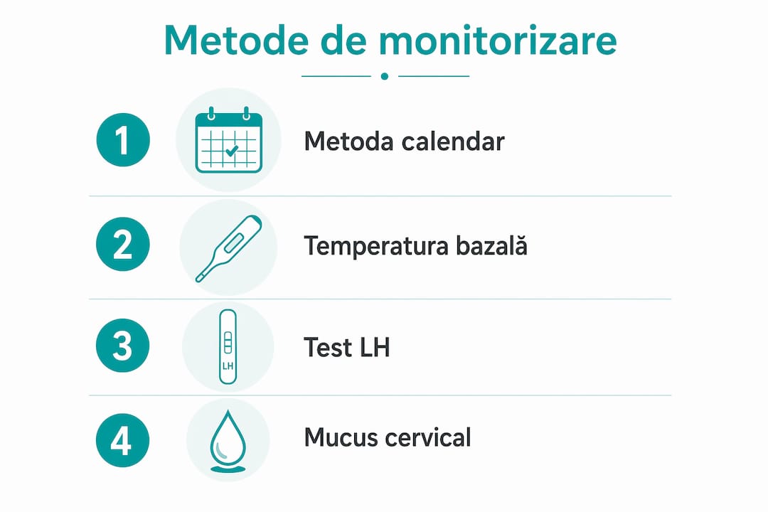 Infografic: Cum poți monitoriza ovulația, pas cu pas