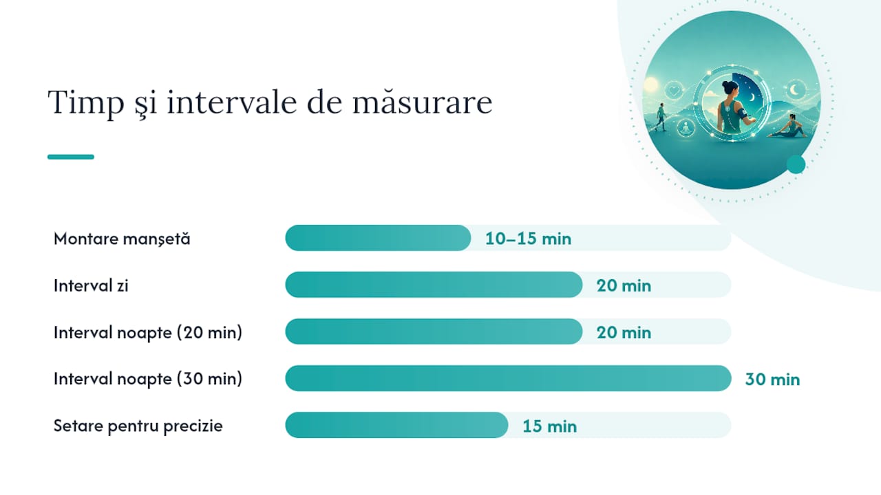 Cum se desfăşoară montarea şi returnarea aparatului de monitorizare a tensiunii — overview diagram