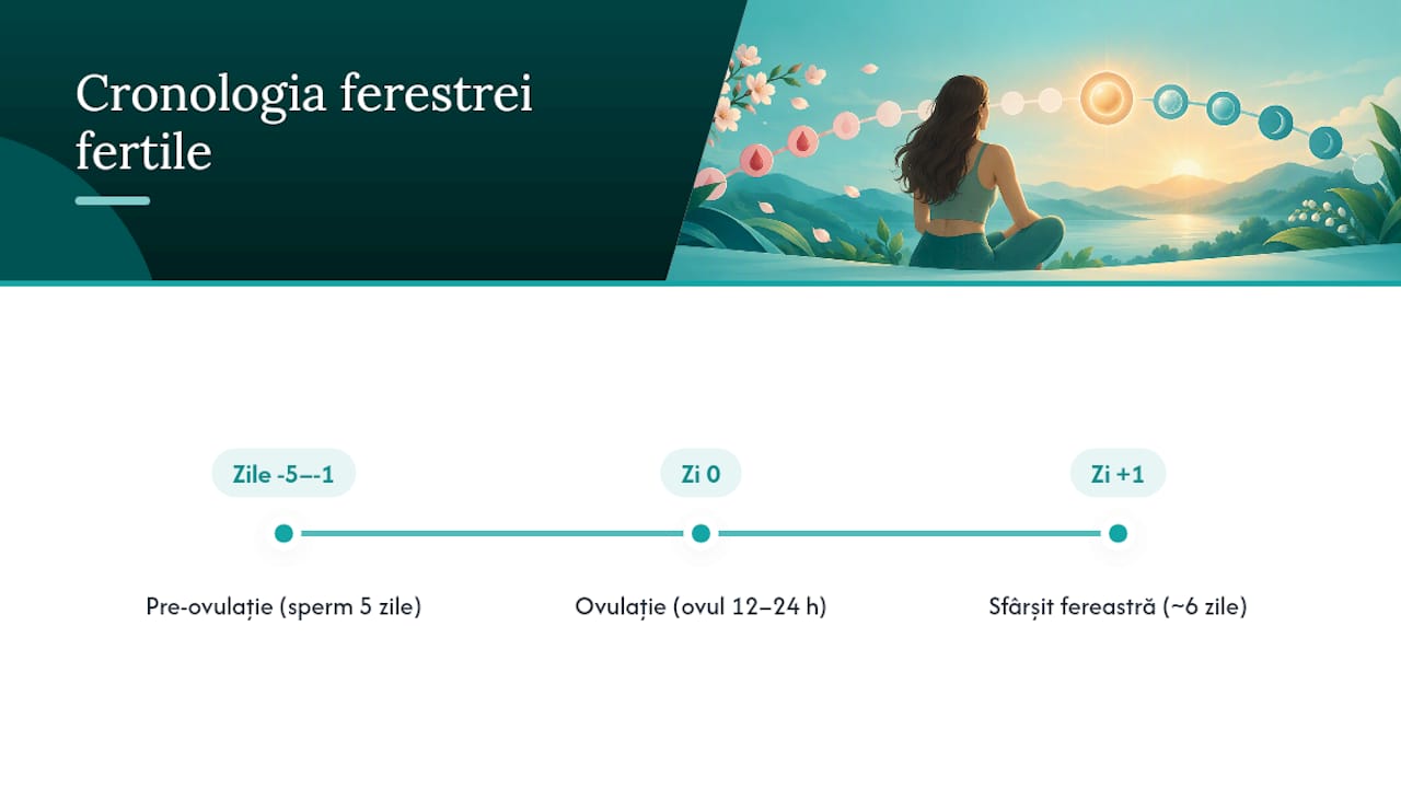 Durata ferestrei fertile de șase zile