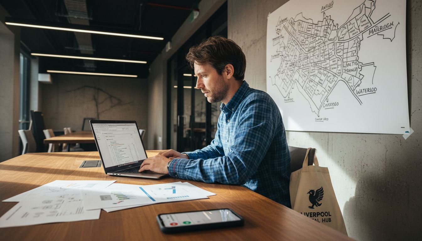 Consultant researching Liverpool local keywords