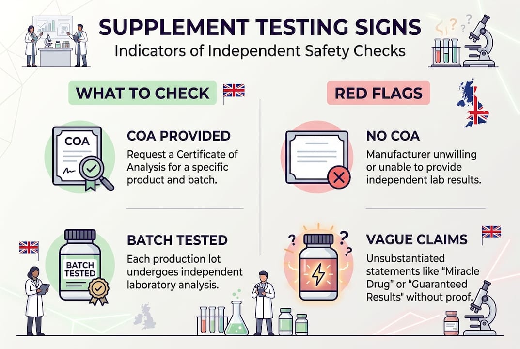 Independent supplement testing: 47% fail safety checks