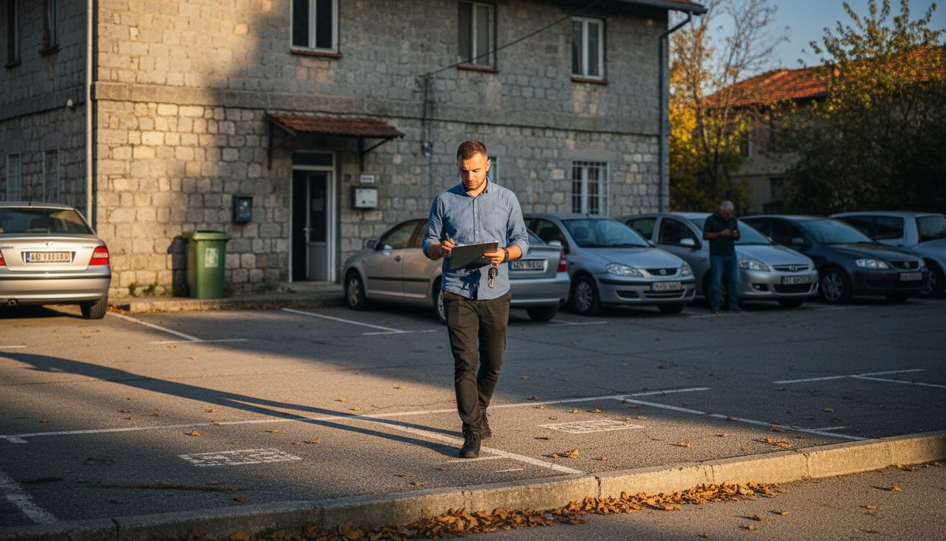 Agent managing car rental return process