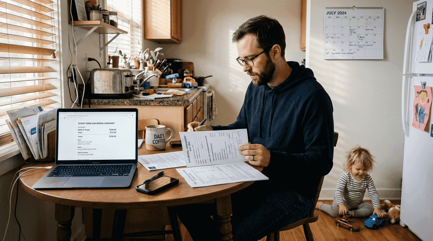 Comparing car rental and ownership expenses in Europe