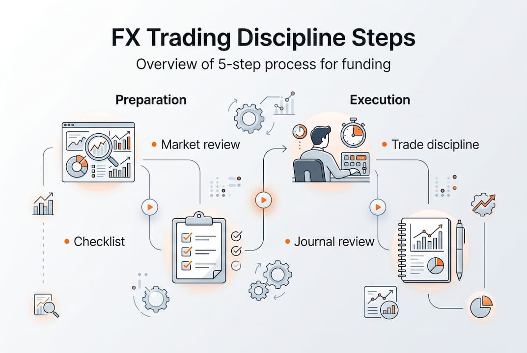 Infographic summarizes discipline process steps