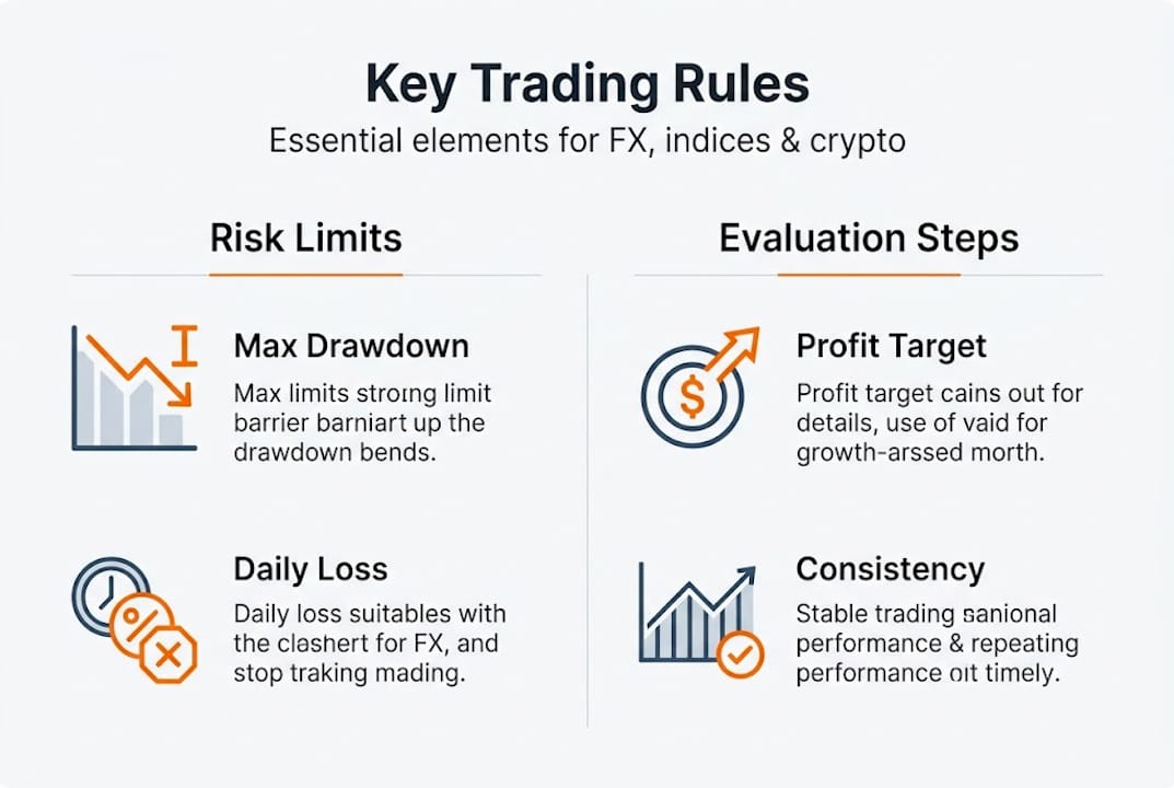 Infographic of transparent trading rule elements