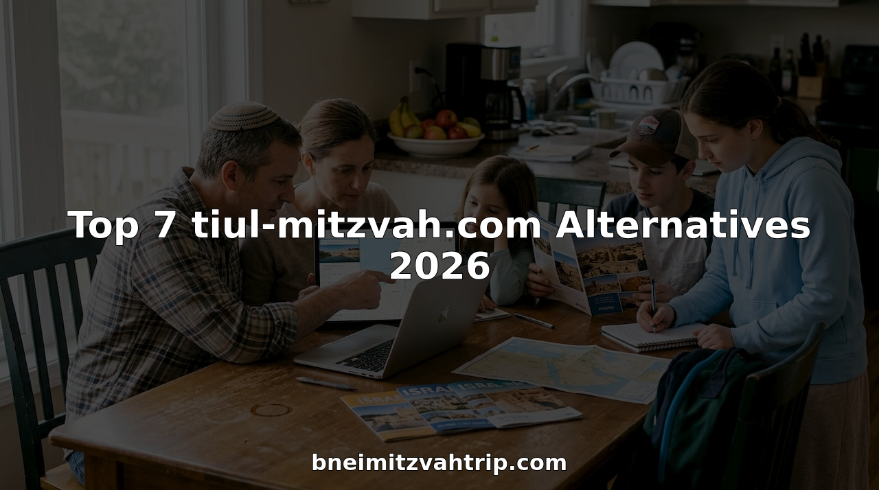 Family planning Bar Bat Mitzvah trip together