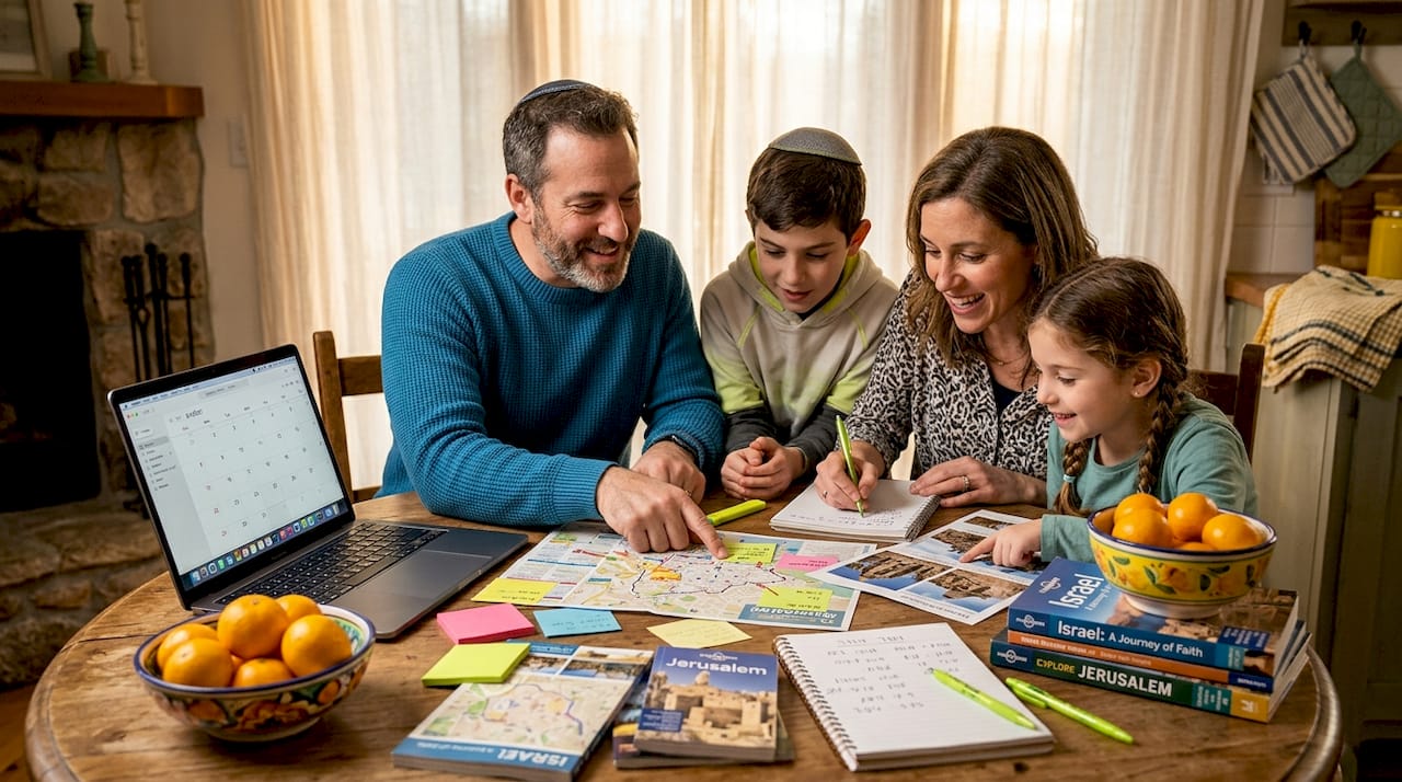 Family planning Bar Mitzvah heritage trip