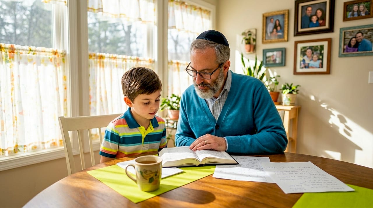Rabbi guides personalized Bar Mitzvah ceremony