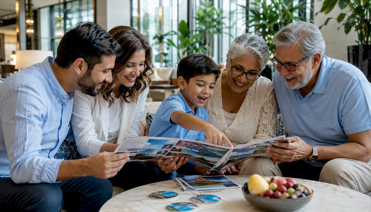 Family planning luxury mitzvah travel itinerary
