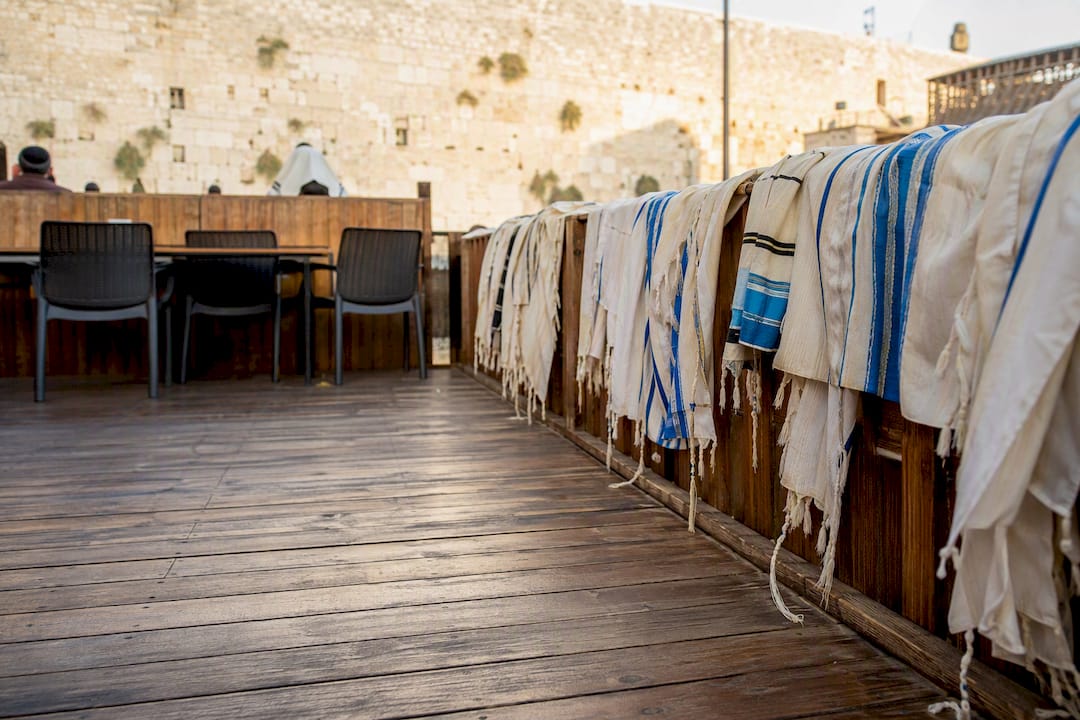 Ezrat Yisrael wooden prayer platform at Western Wall