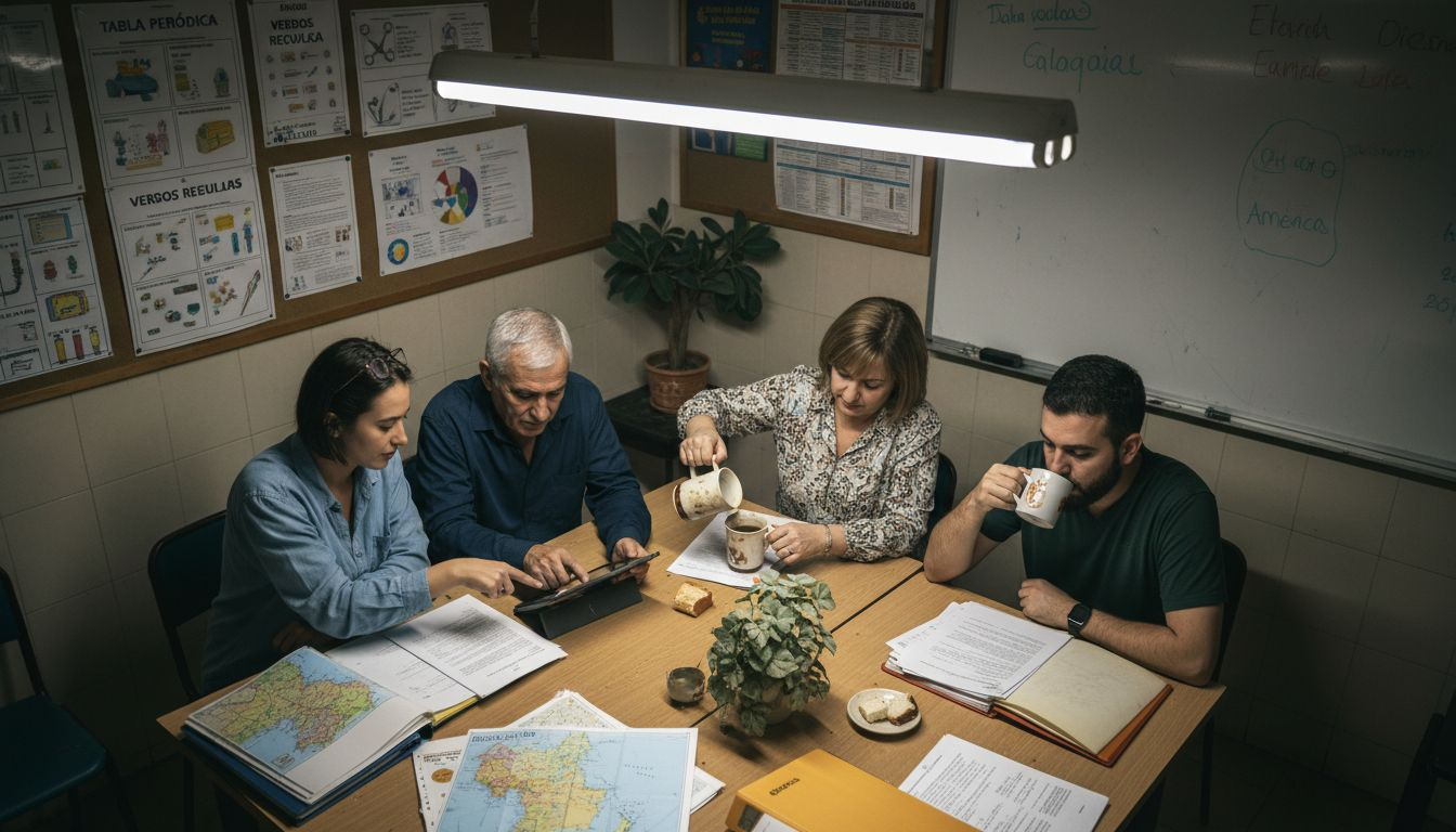 Sostenibilidad Planetaria: Claves Para Educación Transformadora 1 Profesores diseñando estrategias para una integración curricular sostenible