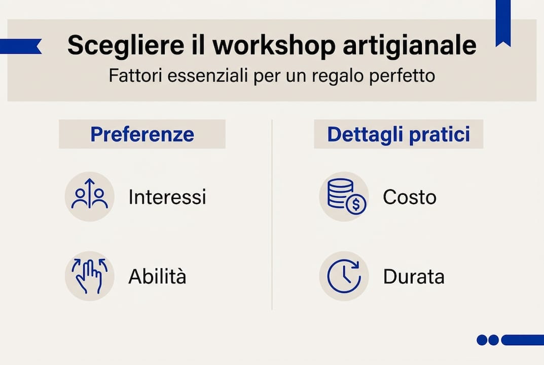 Guida illustrata per scegliere il laboratorio artigianale più adatto a te