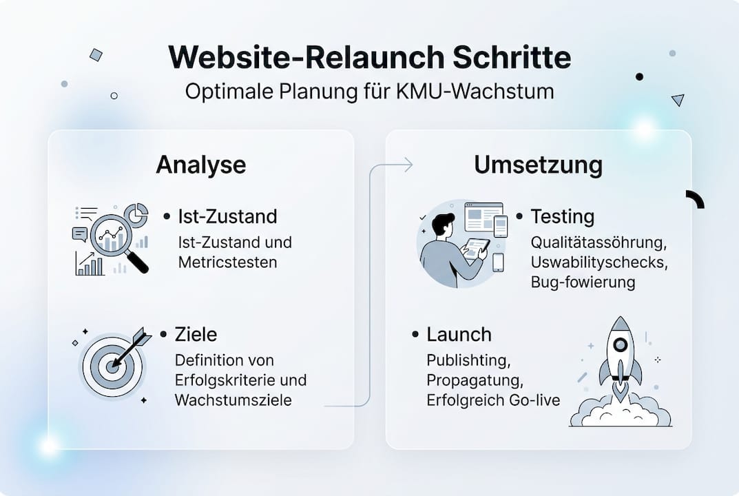 Schritt-für-Schritt-Anleitung: So gelingt der Website-Relaunch