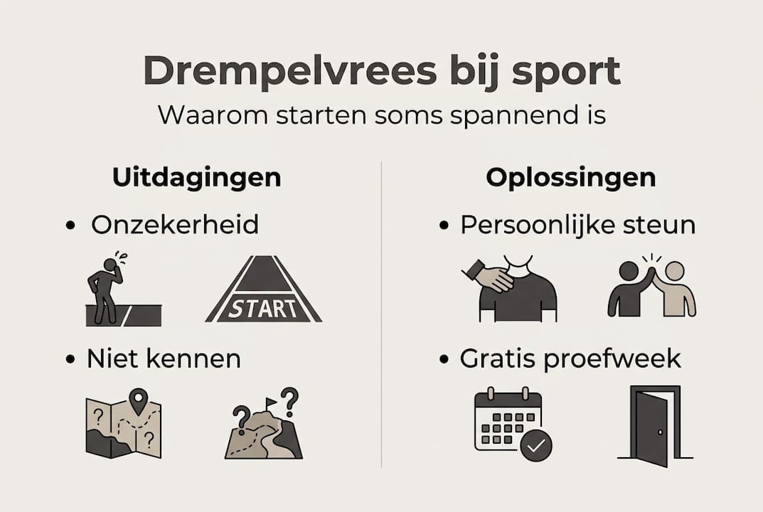 Infographic: hoe overwin je drempelvrees? Praktische tips en handvatten