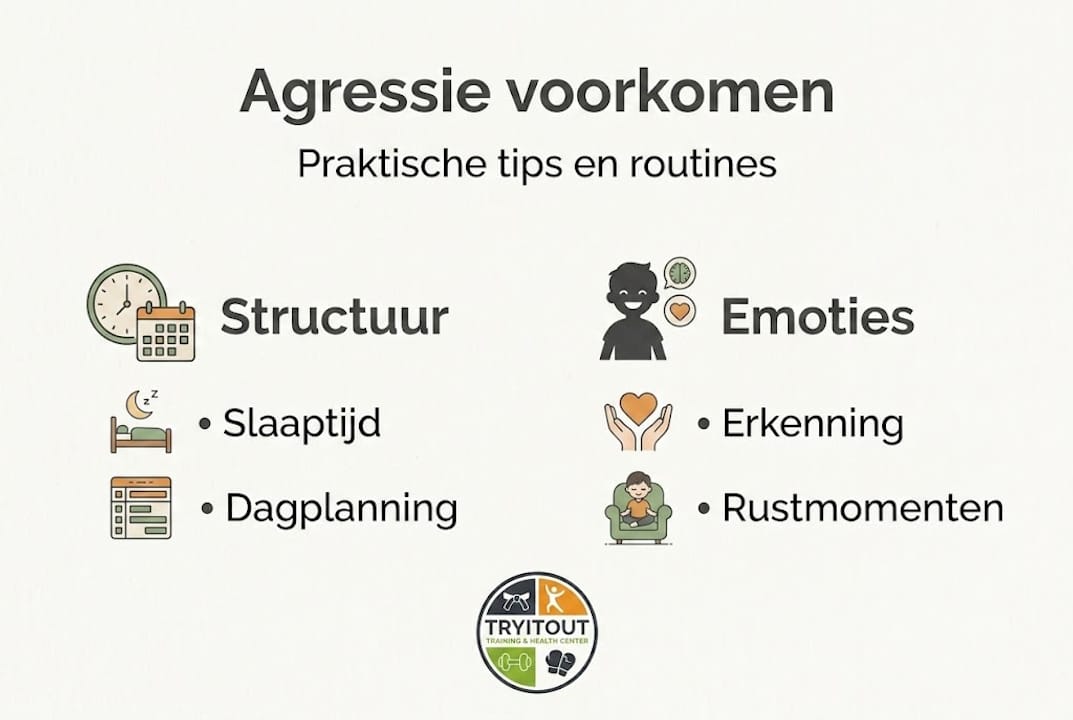 Infographic: Zo voorkom je agressief gedrag bij kinderen