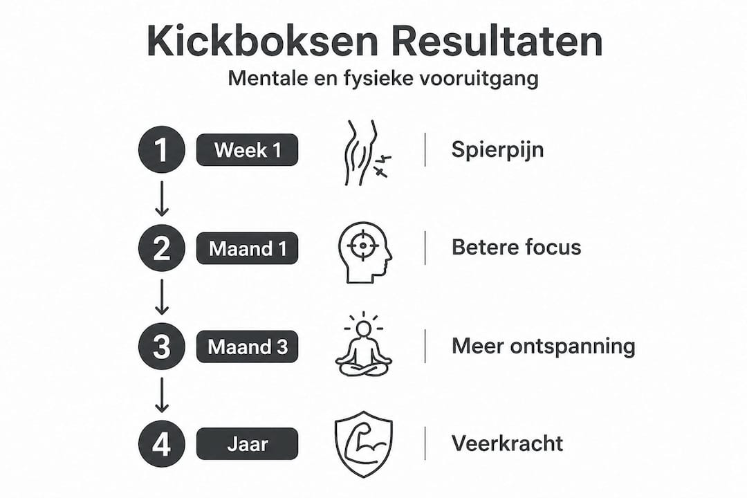 Infographic: de belangrijkste kickboksresultaten in één oogopslag