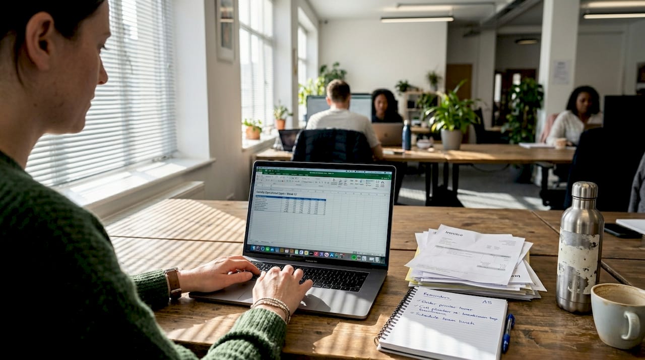 Administrator logging trade business cost data