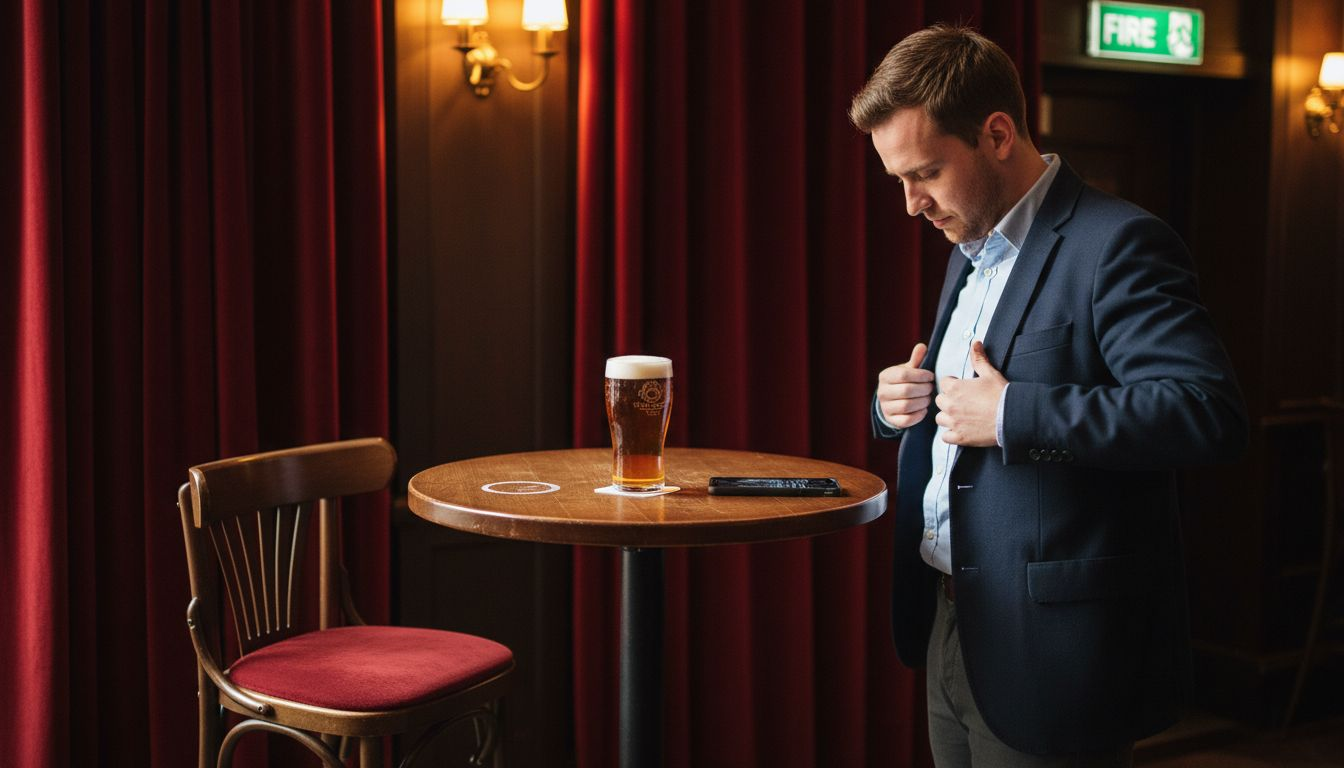 Smart casual dress code at London bar