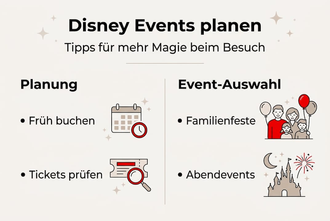Disney auf einen Blick: Die besten Planungstipps und Event-Empfehlungen