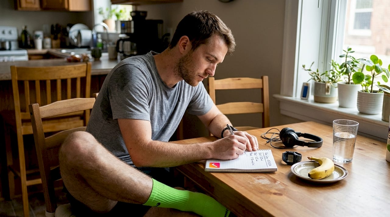 Runner logging run details in kitchen notebook
