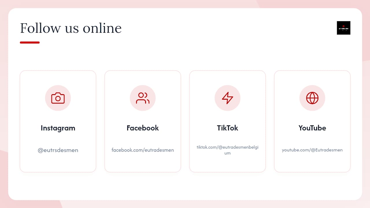Follow us everywhere — overview diagram