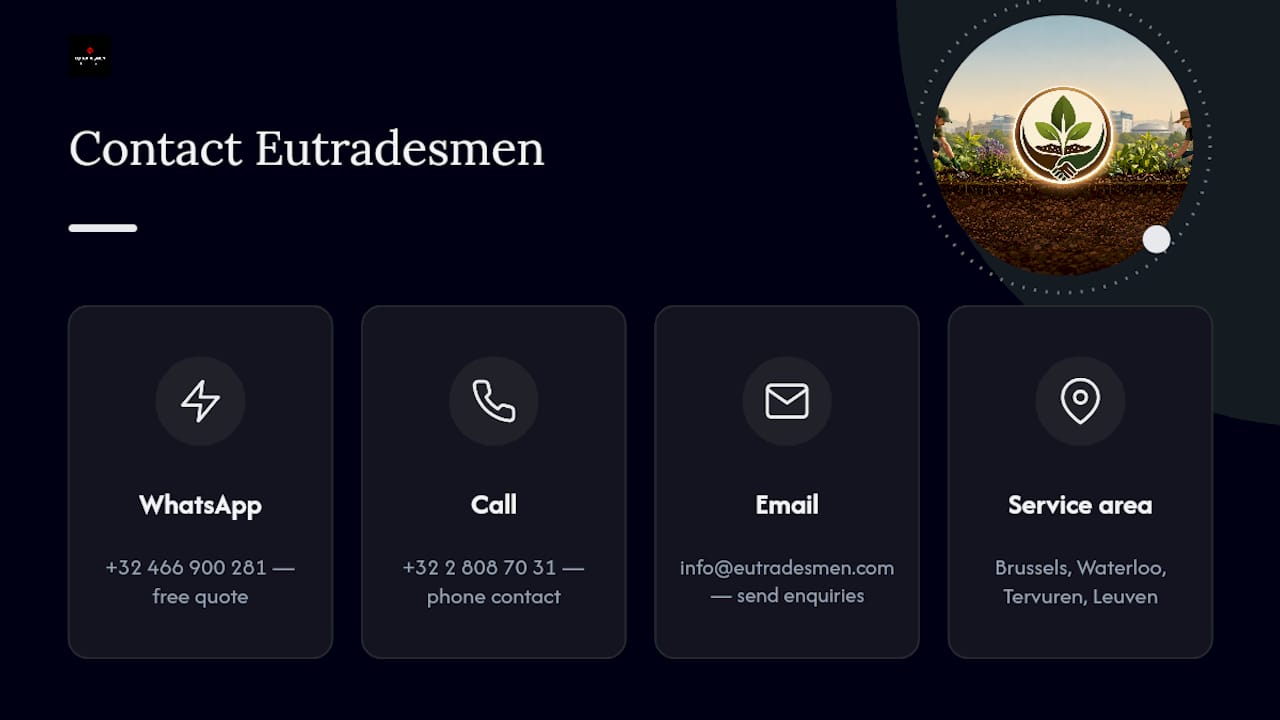 Contact Eutradesmen: — overview diagram
