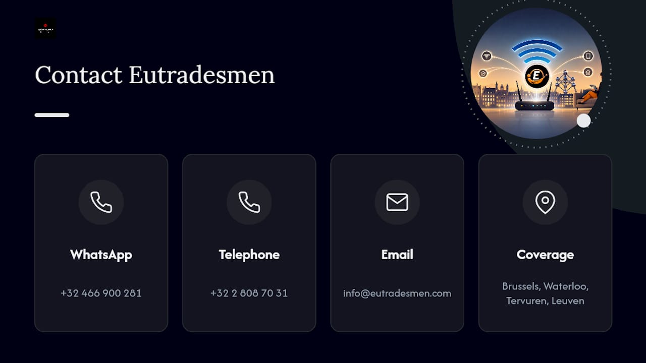 Contact Eutradesmen: — overview diagram