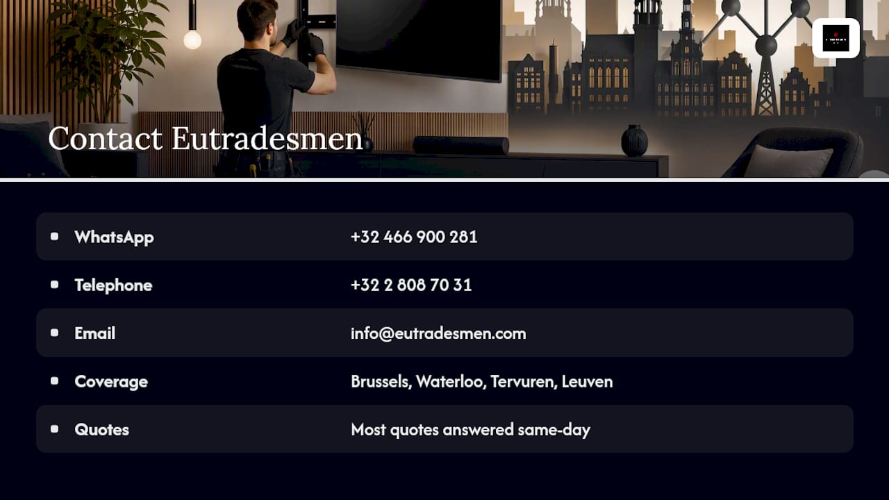 Contact Eutradesmen: — overview diagram