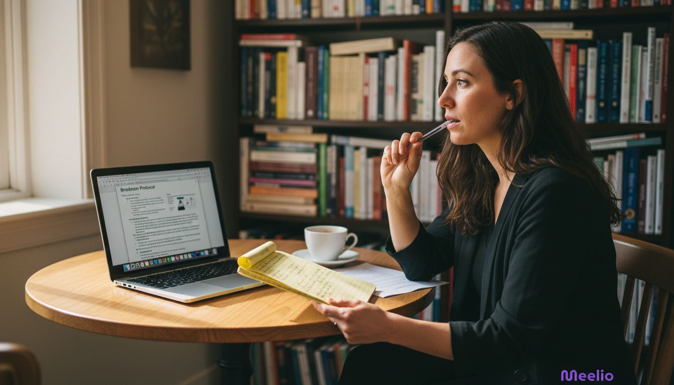 Clinician reviews AI-generated care plan notes