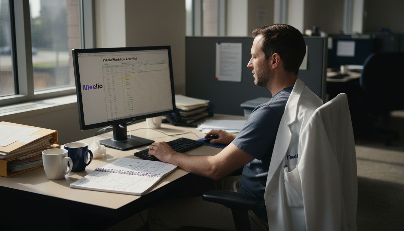 Healthcare provider using clinical AI workflow