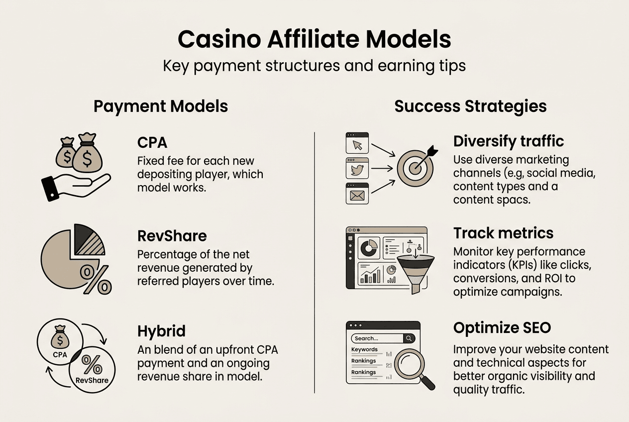 Infographic showing payment models and strategies