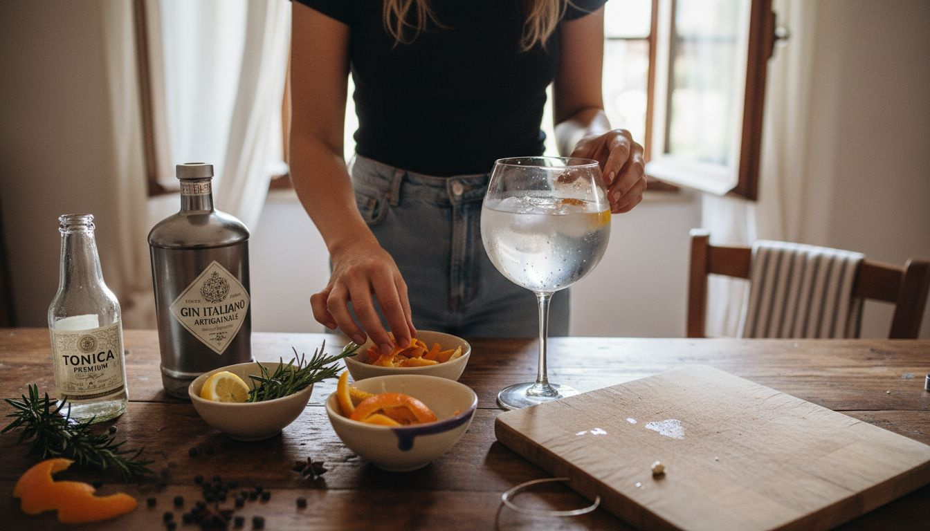 Come scegliere le guarnizioni aromatiche perfette per un gin tonic
