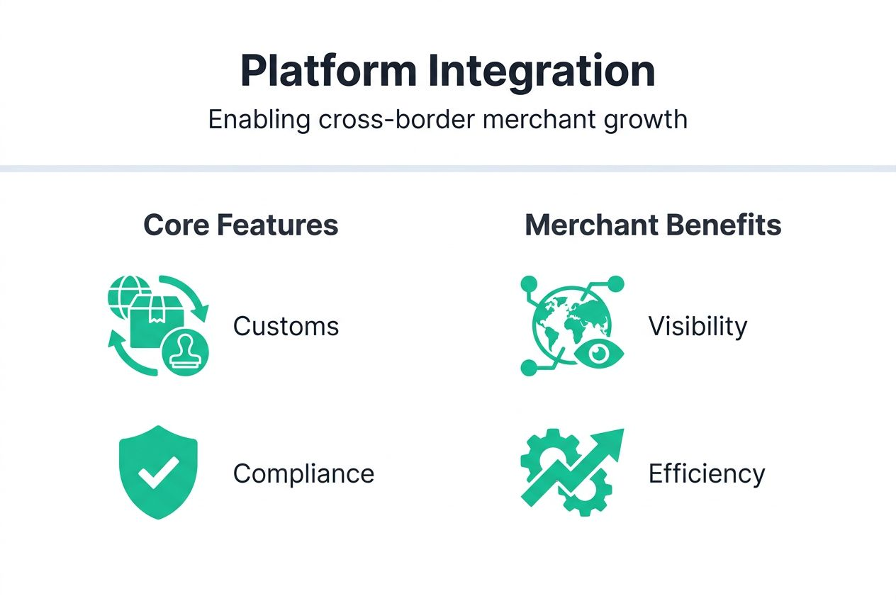 Infographic on platform integration benefits
