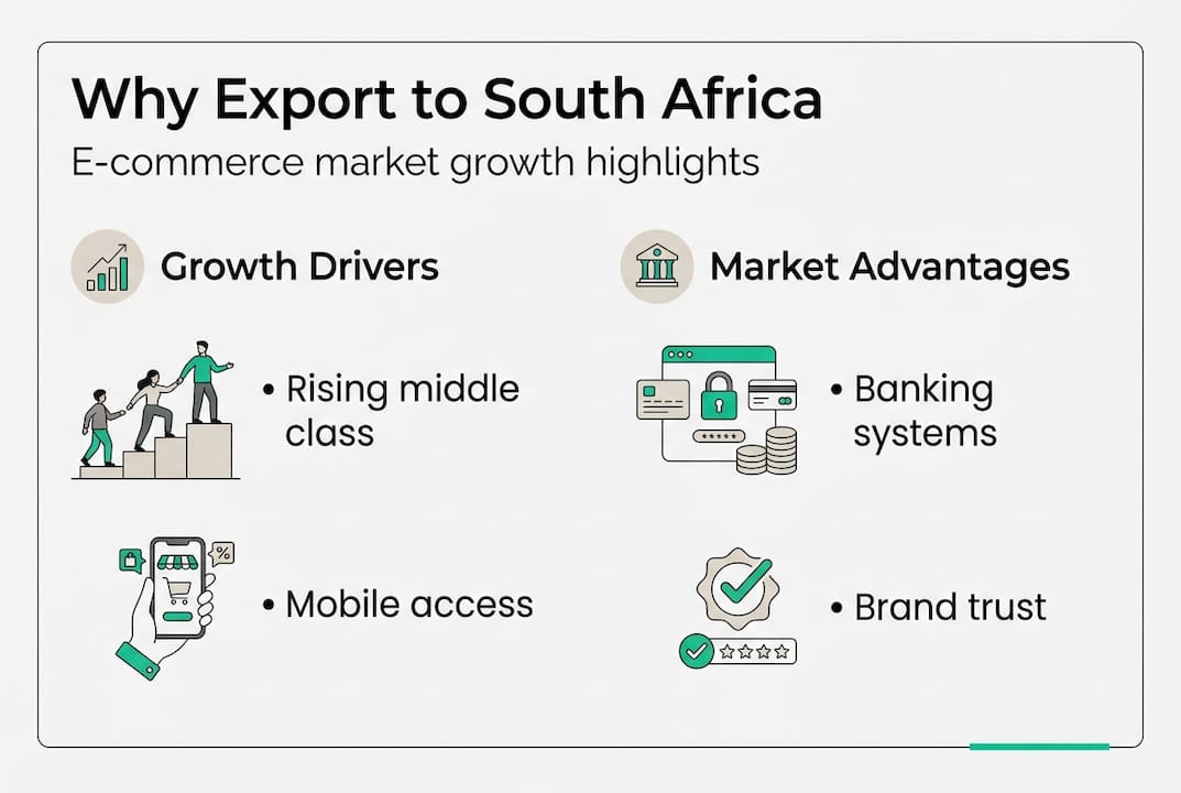 Infographic highlights South Africa e-commerce growth